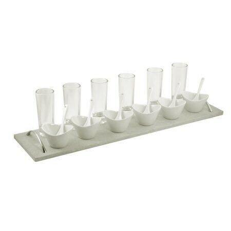 Brand New Tasting Set With Tray (19 Pieces)