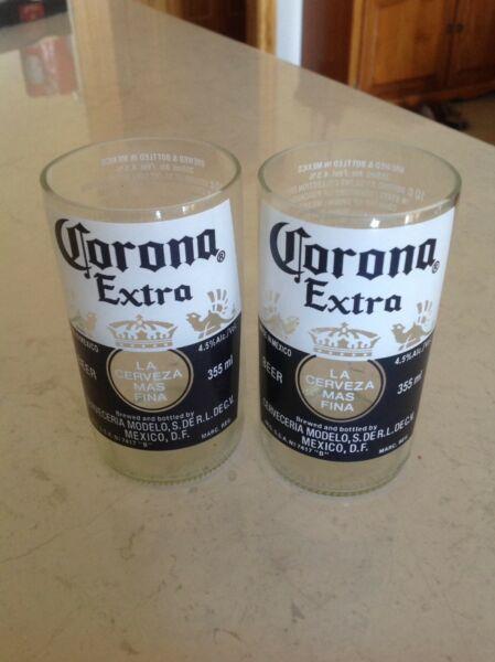 CORONA GLASSES 'MADE FROM ACTUAL STUBBIES'