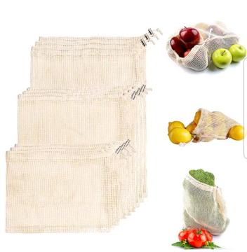 Set of 3 String shopping grocery bags