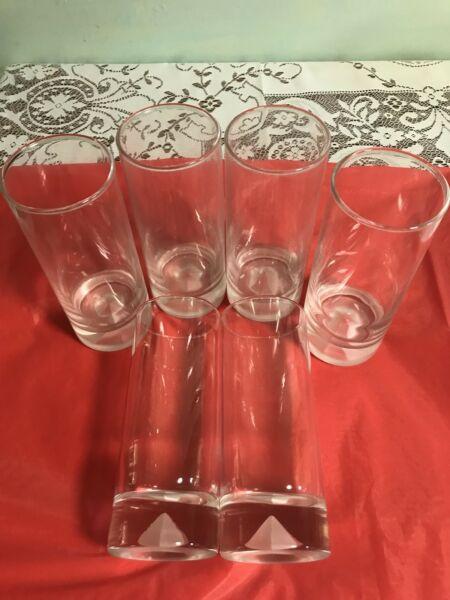 CHEAP set of 6 glasses