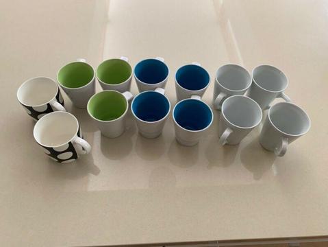 In as new condition set of Mugs