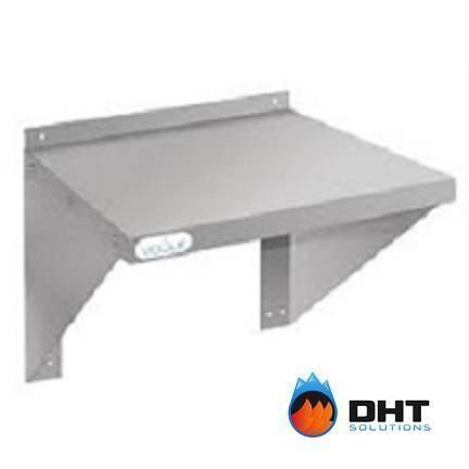 MICROWAVE SHELF IN STAINLESS STEEL (560w x 460d x 490h)