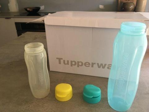 Tupperware eco drink bottles