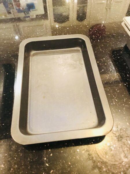 Stainless steel medium size tray