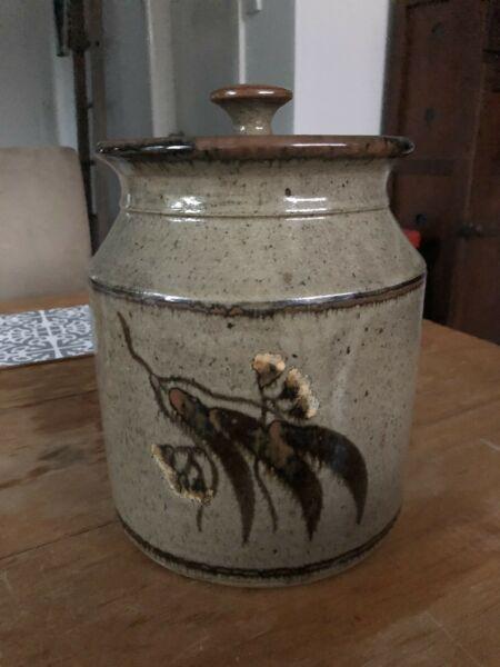 Cookie Jar 70s/80s style pottery