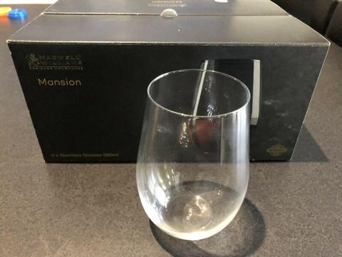 Maxwell & Williams 'Mansion' 6 piece Glass Set