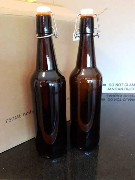 Swingtop home brew bottles 750mlx12 in box