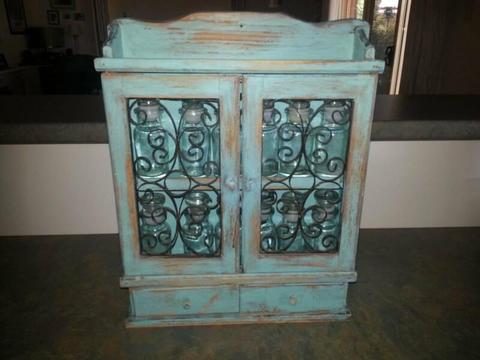 Shabby Chic Spice Cabinet