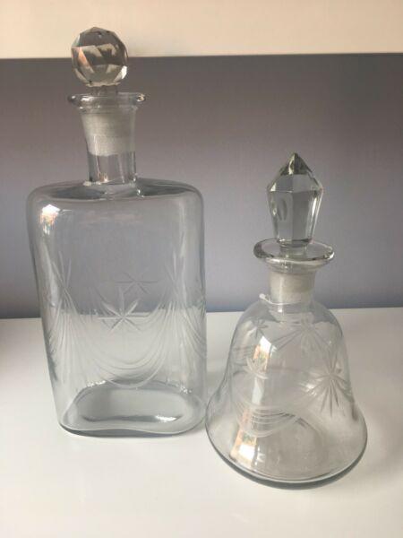 Glass bottles: French country collections