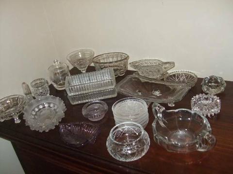 Collection of Small Items of Glassware in Good Condition