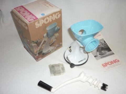 SPONG N705 Meat Mincer with Original Box and Instructions. NEW!