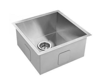 tainless Steel Kitchen/Laundry Sink with Strainer Waste510 x 450