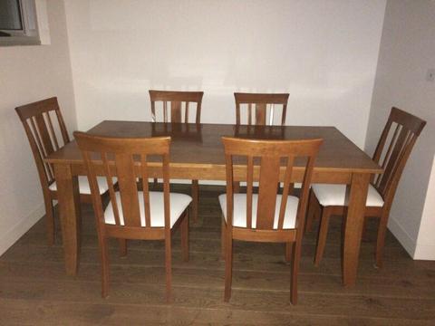 Dining Table - 6 chairs