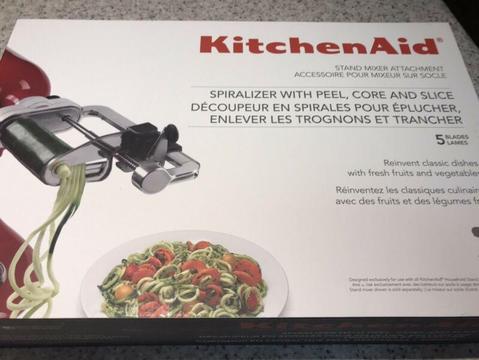 KitchenAid Spiralizer - Brand New in Box