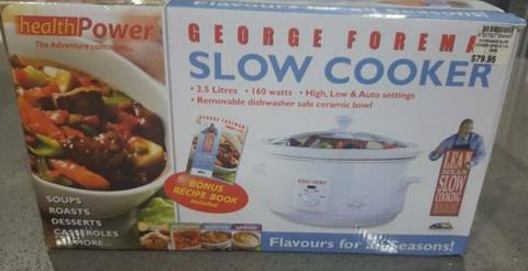 Brand New George Forman Slow Cooker 3.5 Litres