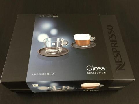 Nespresso Glass Collection Cappuccino cups