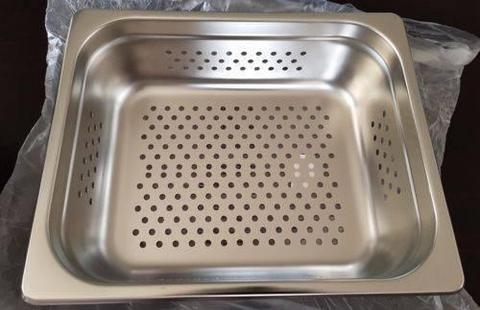 Bain Marie Tainless Steel Perforated 100mm Deep x 4 trays