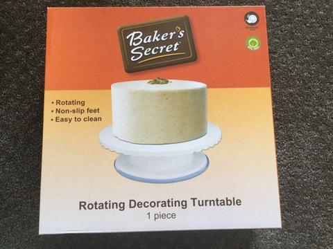 Bakers secret Cake decorating turntable