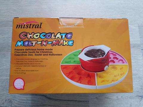 Mistral chocolate fondue melt and make