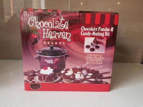 New chocolate fondue & candy making kit