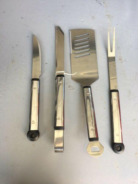 Stainless Steel BBQ Set new