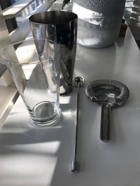 Alessi coctail shaker set