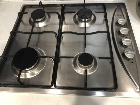 Venni gas cook top and oven