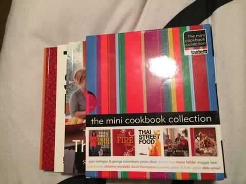 Two collections of cook books mini