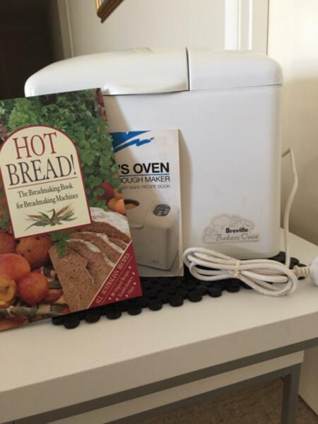 Bread maker and recipe book