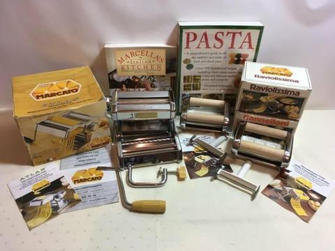 Marcato Atlas Pasta Machine Pasta Maker Ravioli & Cannelloni Set