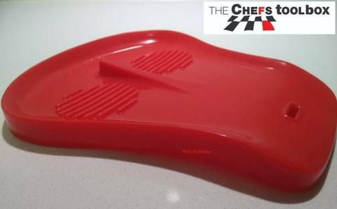Chefs Toolbox Silicone Spoon Rest Heat Resistant Spatula Holder