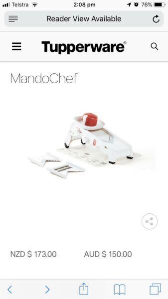 Tupperware Mando Chef
