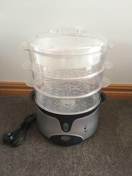 Electric steamer/cooker