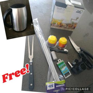 Free kitchenware when you buy my other items!