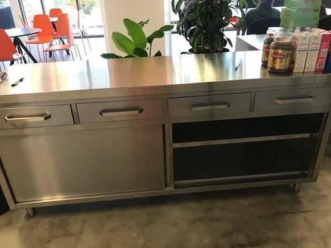 Stainless Steel Commercial Kitchen Draws
