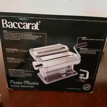 Baccarat 150 mm Pasta Machine - Silver