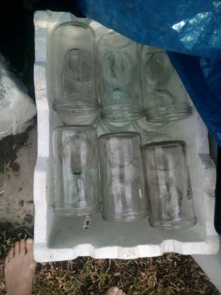 Fowlers glass jars over 100