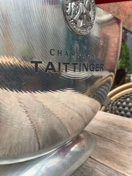 Taittinger half moon champagne bucket