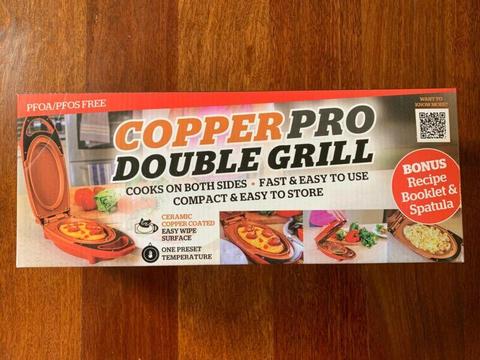 Copper Pro Double Grill - New