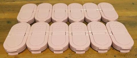 Tupperware Lids Seals Modular Mates Spice Sets Vintage Dusk Pink