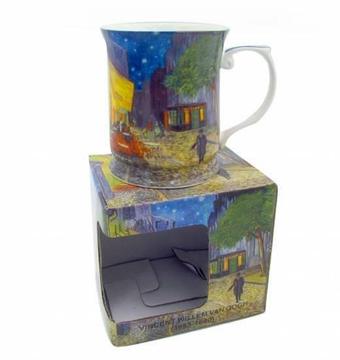 Fine Bone Ceramic Van Gogh Cafe 415cc Mug Gift Boxed