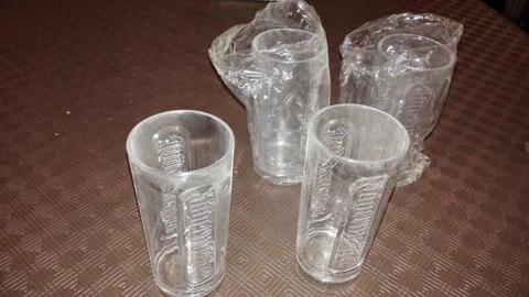 Jagermeister hard plastic glasses