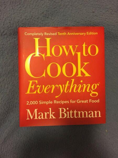 How to cook everything book (new) cookbook recipe kitchen