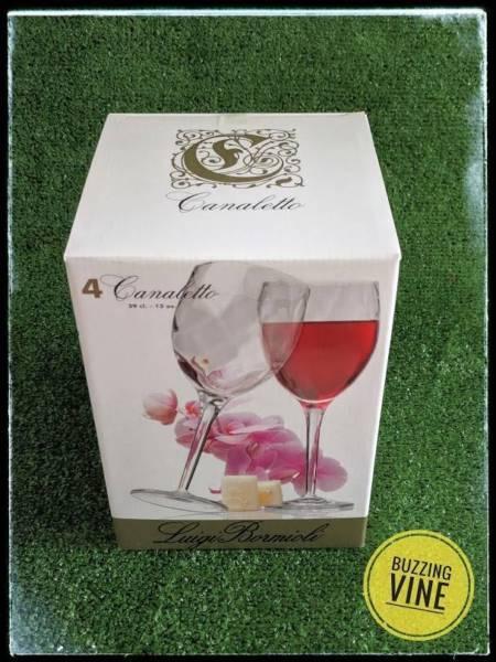 Luigi Bormioli Canaletto 4x Wine Glasses - BRAND NEW in BOX