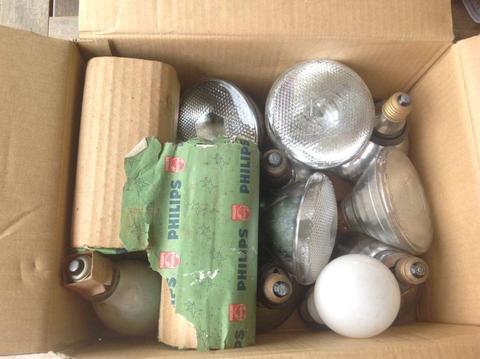 Box of flood lights perfect for photography