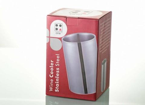 Stainless Steel Wine bottle Cooler - Boxed