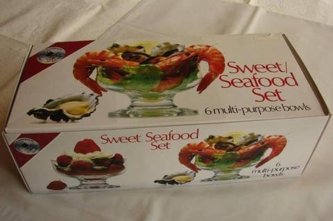 Crown Corning Sweet-Seafood Set - Set of 6 Multi-Purpose Bowls