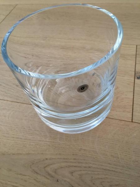Brand new French Crystal Ice Bucket