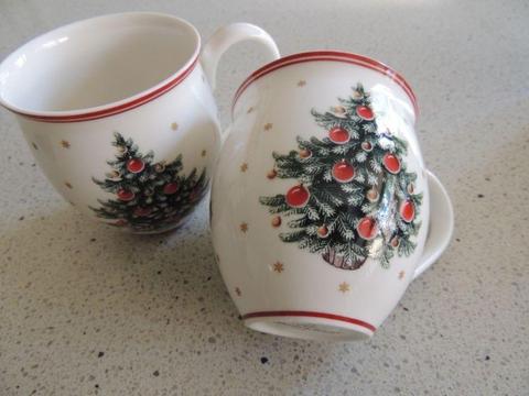 Villeroy & Boch Christmas tree Coffee Mugs