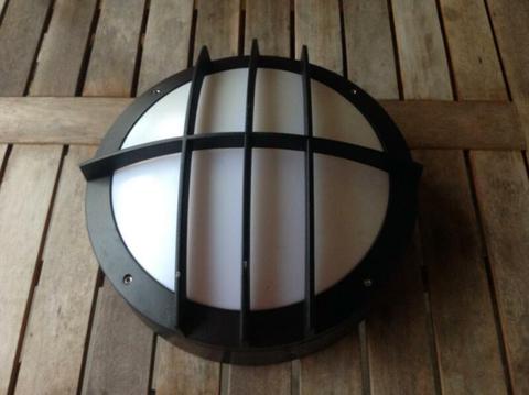 Large maritime industrial outdoor bulkhead lights